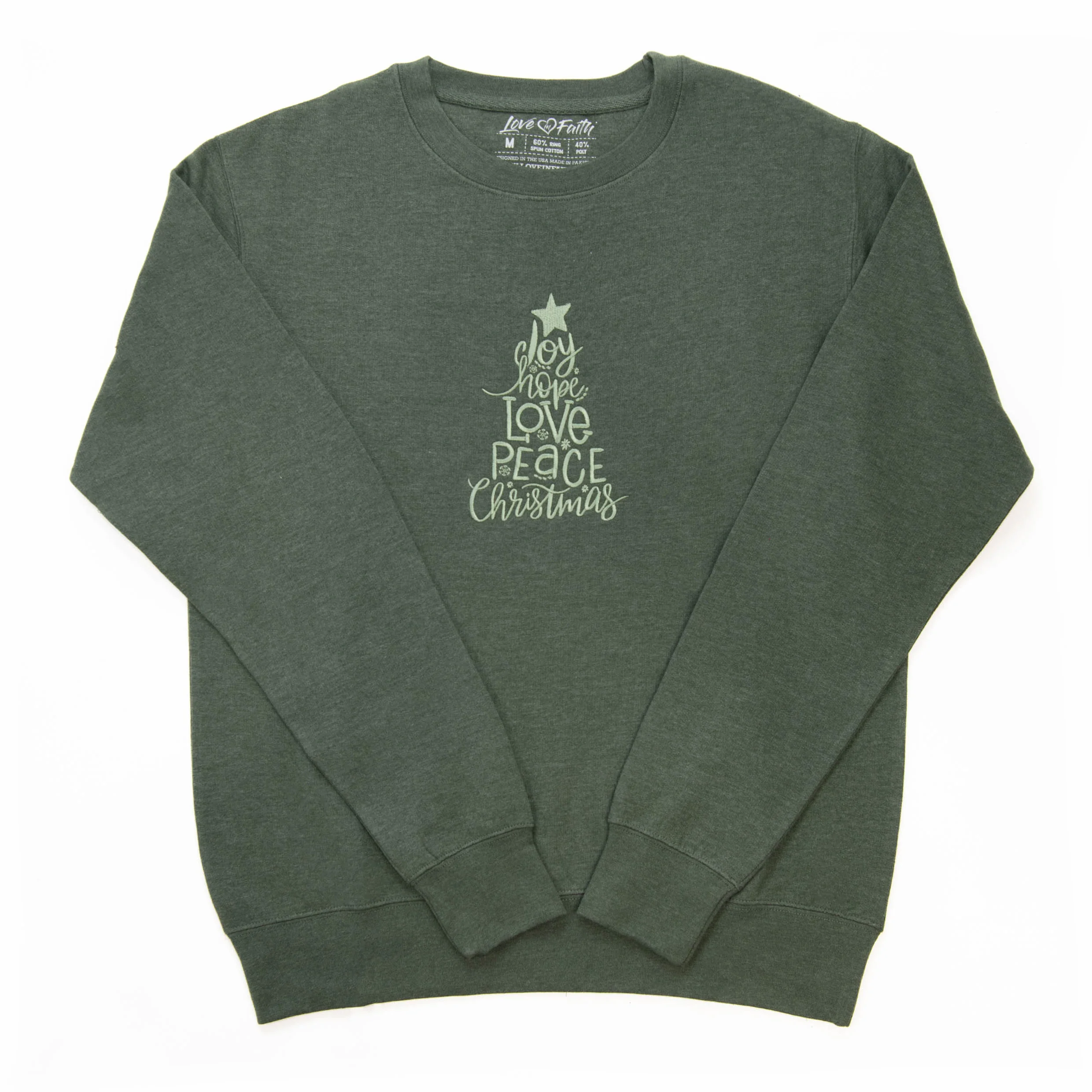 Joy Hope Love Sweatshirt - Image 3