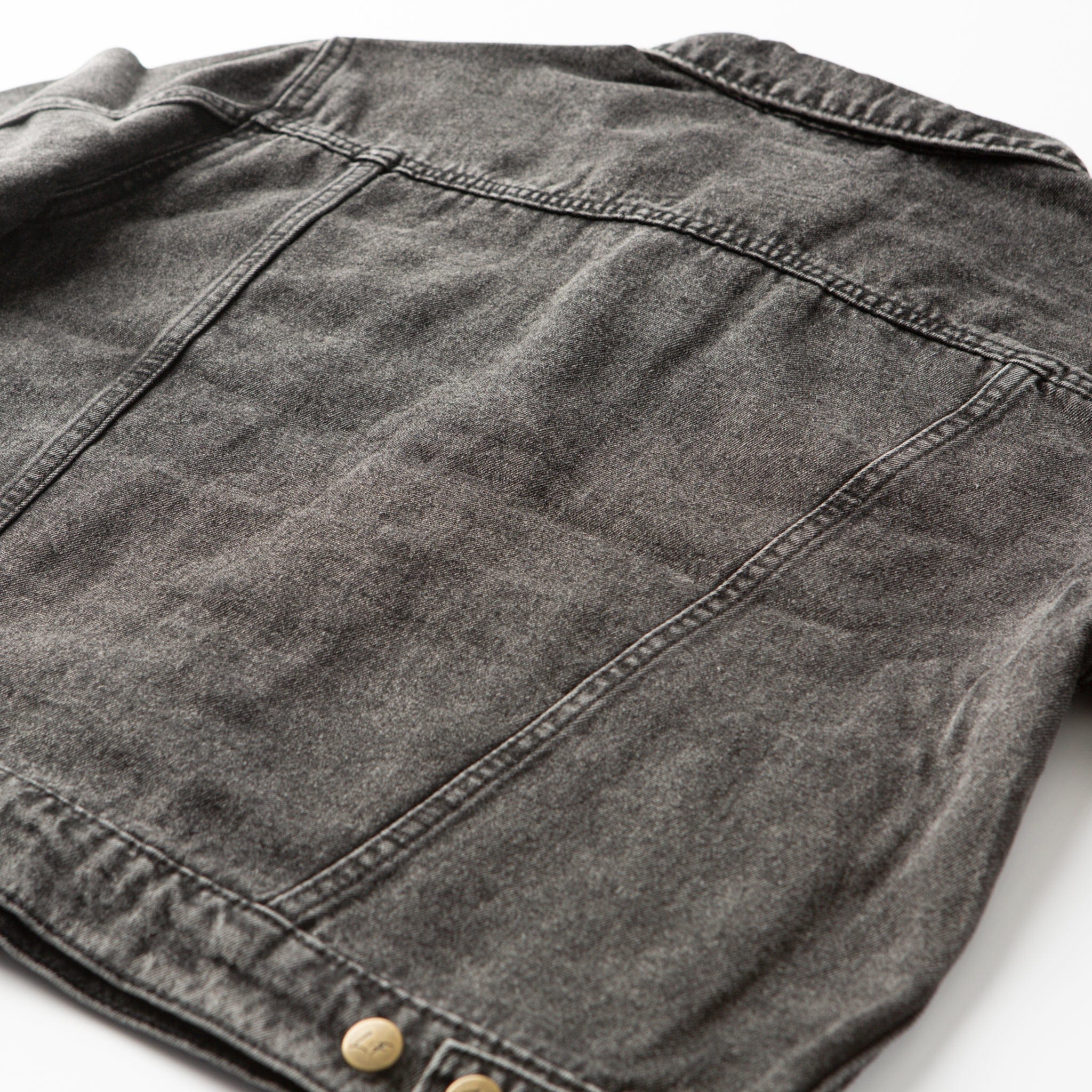 Vintage Washed Blessed Denim Jacket - Image 5