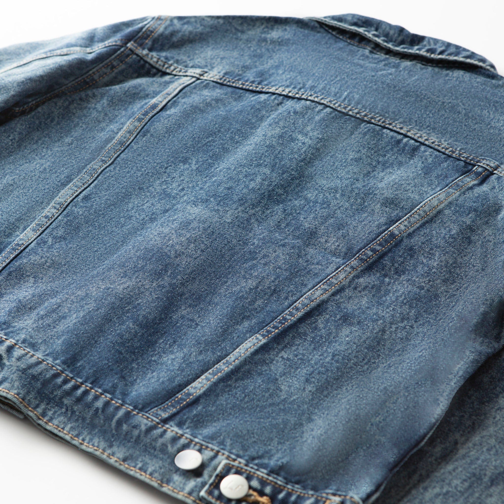 Vintage Washed Faith Denim Jacket - Image 5